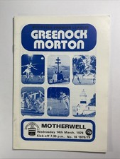 Greenock Morton v Motherwell