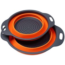 2Pcs/Set Collapsible Colander