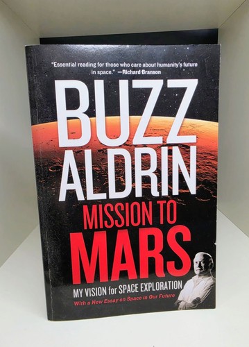 Buzz aldrin signed book - buzz,