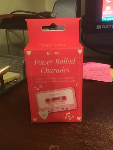 Power ballads charades quiz - power,