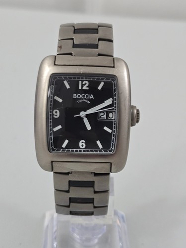 Boccia titanium mens watch - titanium,