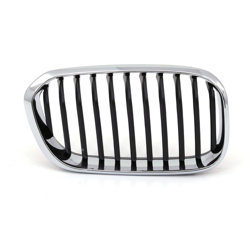 Right black chrome radiator - right,