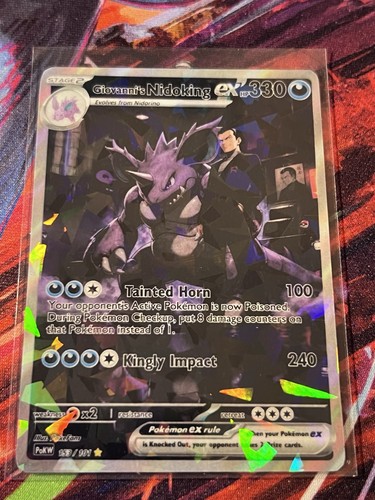 Nidoking pokemon card tcg - card,