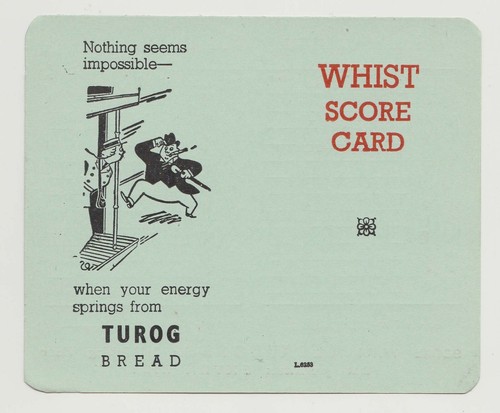 Vintage circa 50s whist - 50s,