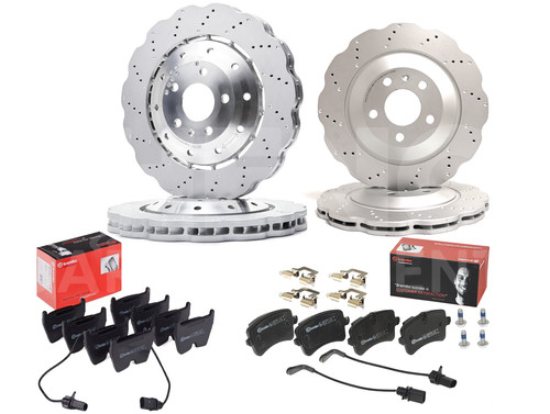 Front rear brake discs - rear,