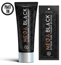 Power Tan Mega Black Bottles