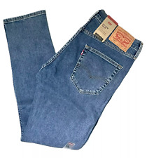Genuine Levis 512 Slim Taper Fit Stretch Mens Mid Blue onewash Jeans Stonewash