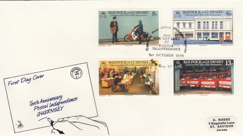 Post office years guernsey - post,