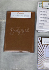 Paperchase Wedding Table Entertainment & Game - help guests socialise & have fun