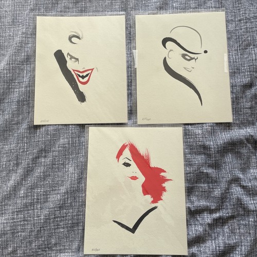 Rogues gallery print set - gallery,