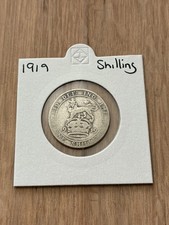 King George V 1919 Silver One Shilling Coin (30835)