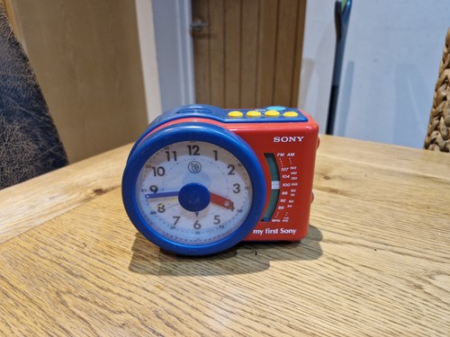 First sony radio alarm - sony,