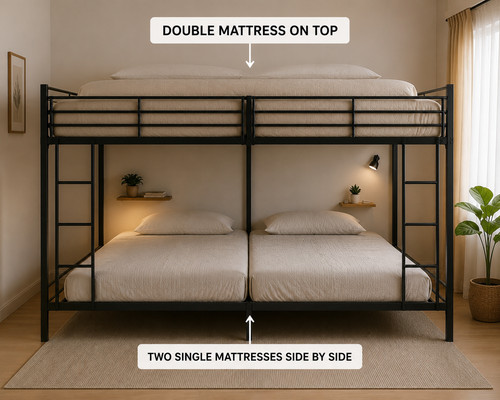 Heavy duty triple sleeper - heavy,