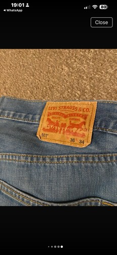 Levi 501 men jeans w36 - levi,