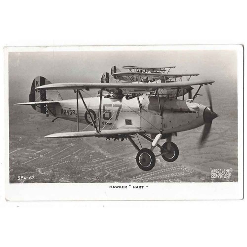 Raf hawker hart aircraft - aircraft, rp