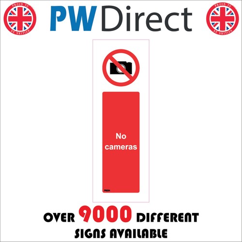 Sign cameras prohibition - no,