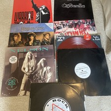 Rock vinyl collection- 8x 12