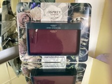 Osprey London Women’s Oxblood Leather 3/4 Zip-Round Purse - NEW In Box