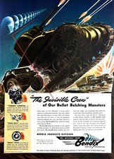 1942 WW2 ARMY TANK Genuine