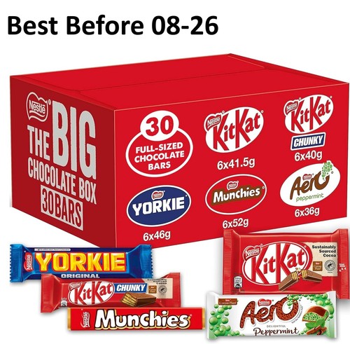 Nestlé big chocolate box - box, 30