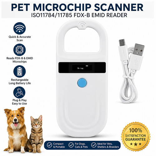 Pet microchip scanner reader - scanner,