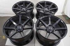 17x9 Black Wheels Rims 5x114.3