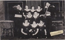 OLD PHOTO MEN WOMEN FANCY