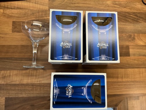 Aspalls cider glasses 4 - cider,