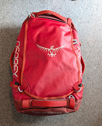 Osprey transporter 40l red - transporter,