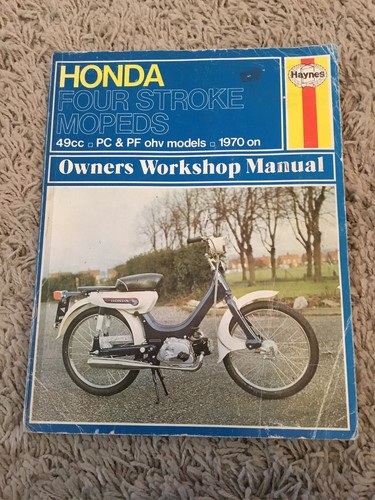 Haynes honda 50 - pc, pf