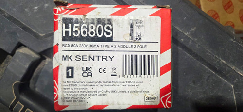 Sentry 80a type rcd - mk,