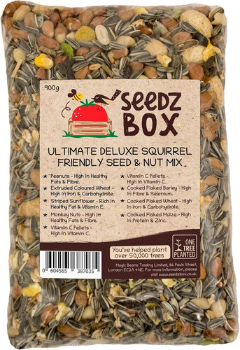 Squirrel food seed - seed, and
