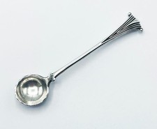 SILVER MUSTARD SPOON LONDON