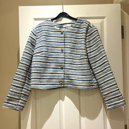 Primark striped tweed blue - primark,