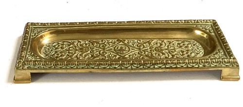 Vintage ornate brass ink - vintage,