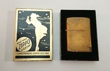 Zippo 1982 50th Anniversary Commemorative Brass Lighter, Very Rare
