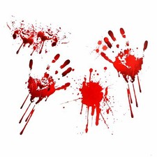 Halloween Bloody Blood Hand