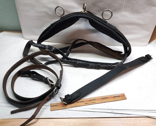 Vintage pony harness saddle - vintage,
