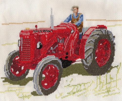 David brown cropmaster tractor - brown,