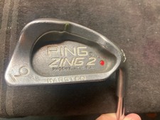 Ping Zing 2 Red Dot 9 Iron Steel Ping JZ Steel Shaft RH Right! Good shape!