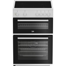 Beko FDC6701W AeroPerfect™ 60cm Free Standing Electric Cooker with Ceramic Hob