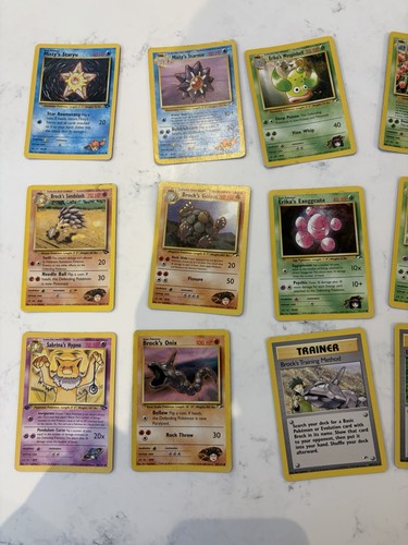 Pokemon gym challenge - challenge, cards