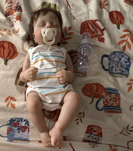 Reborn doll sleeping - reborn, eyes