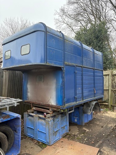Horse box body - box,