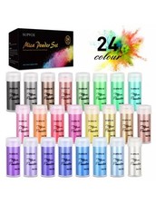 24 Colors epoxy resin dye Assorted Color Pigment Powder READ DESCRIPTION