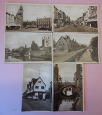 6 1940s/1950s Postcard of