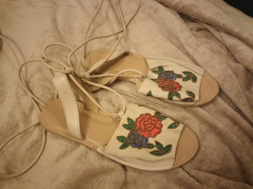 Topshop leather ankle strap - strap, &
