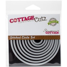 Cottage Cutz Stitched Circles