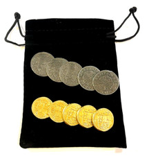 Bag Of Pieces Of Eight +Gold