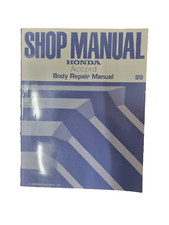 Genuine factory shop Honda manual accord body repair manual 99